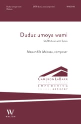 Duduz' umoya wami SSAATTBB choral sheet music cover